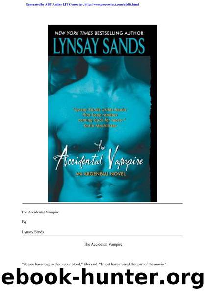 7 The Accidental Vampire by Unknown