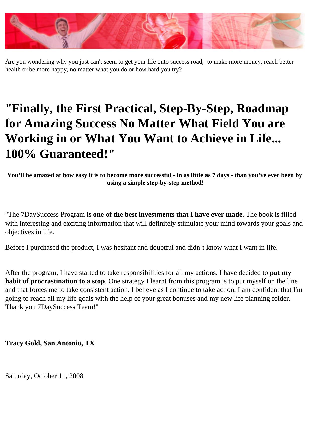 7-Day Success Method. by Best of Kuszter's Collection