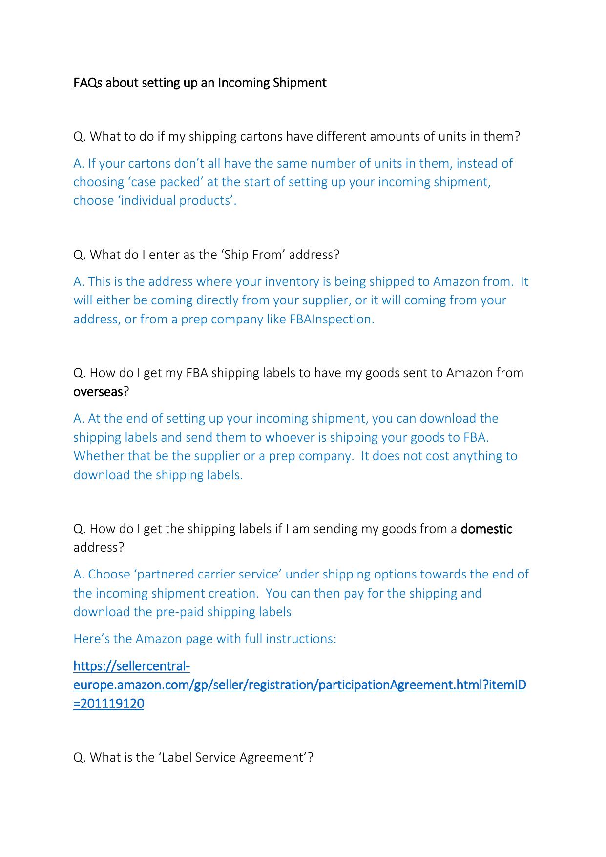 7.1 FAQs about setting up an Incoming Shipment updated.pdf by Julie Wilson