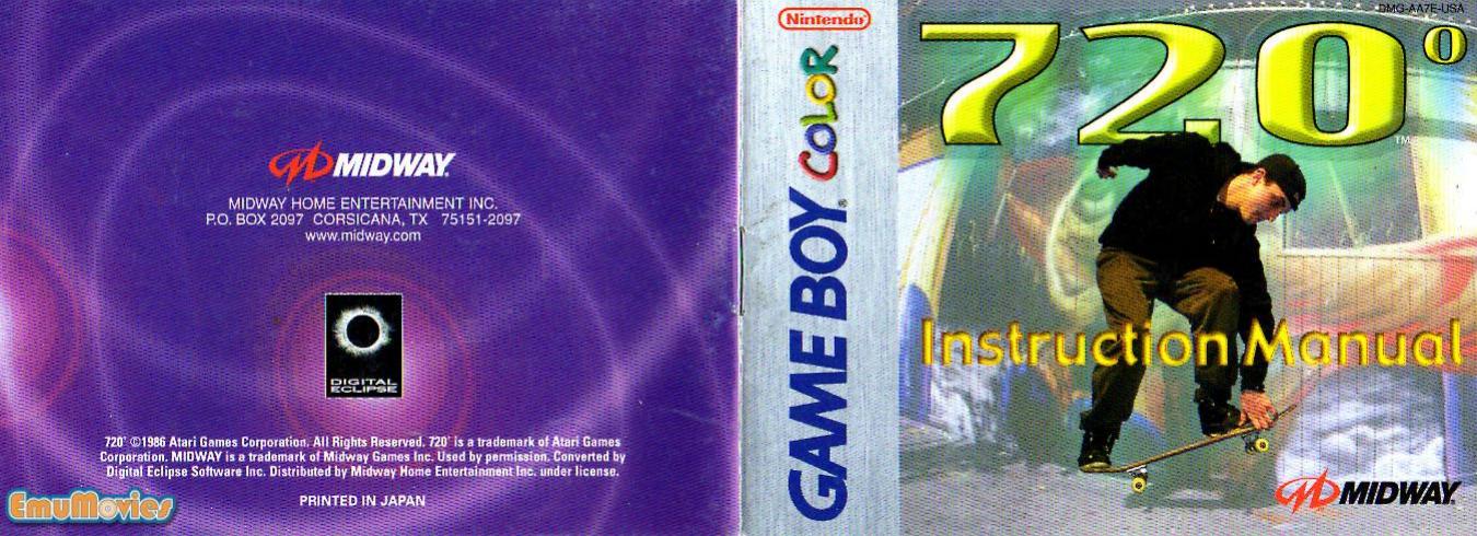 720 Degrees (USA, Europe) by Unknown