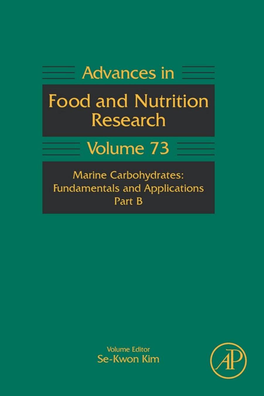 73. Marine Carbohydrates by Fundamentals & Applications Part B (2014)