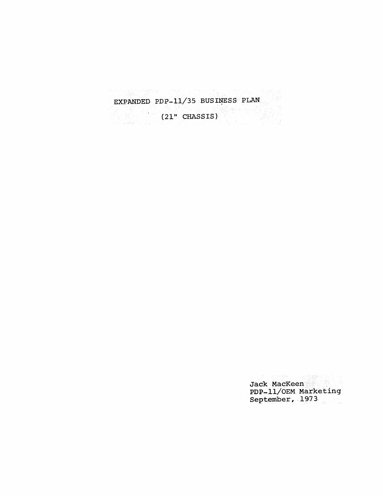 7309xx Expanded 1135 Business Plan by Unknown