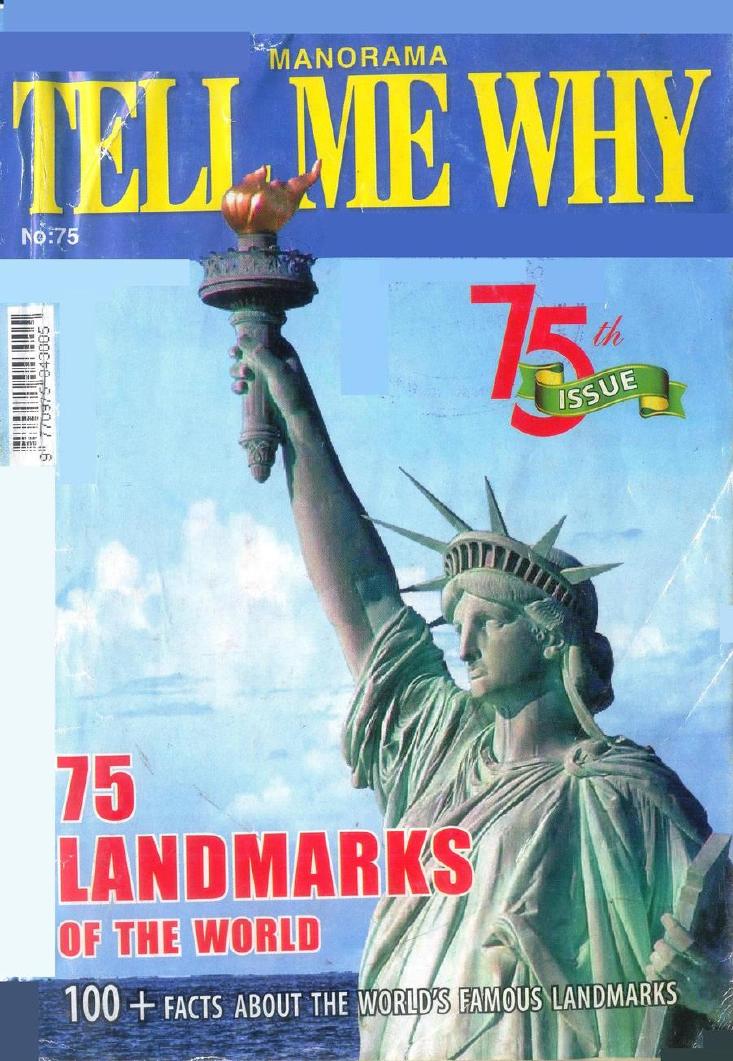 75 Landmarks of the World (Tell Me Why 75) by Manorama