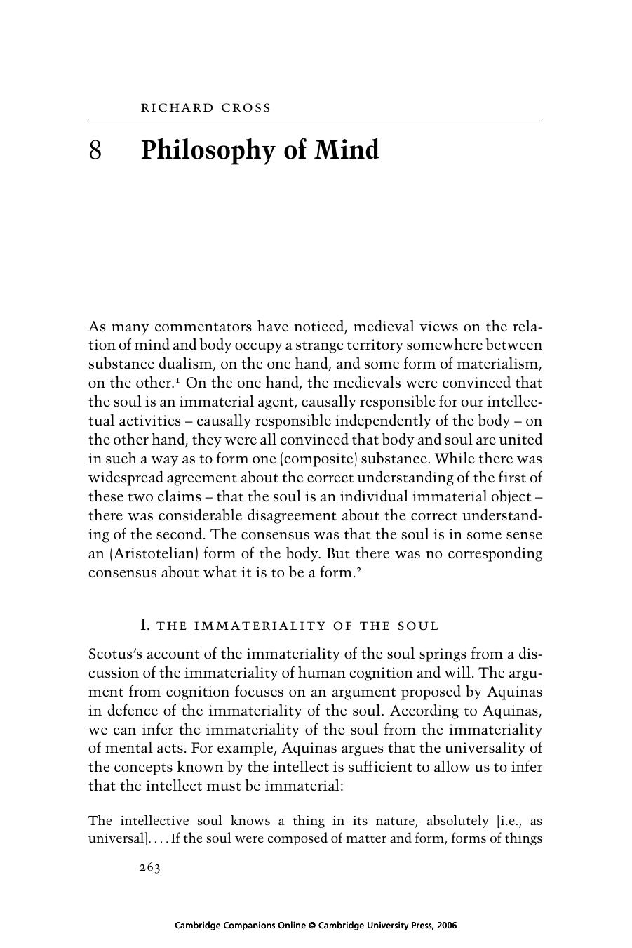 8 Philosophy of Mind by Unknown