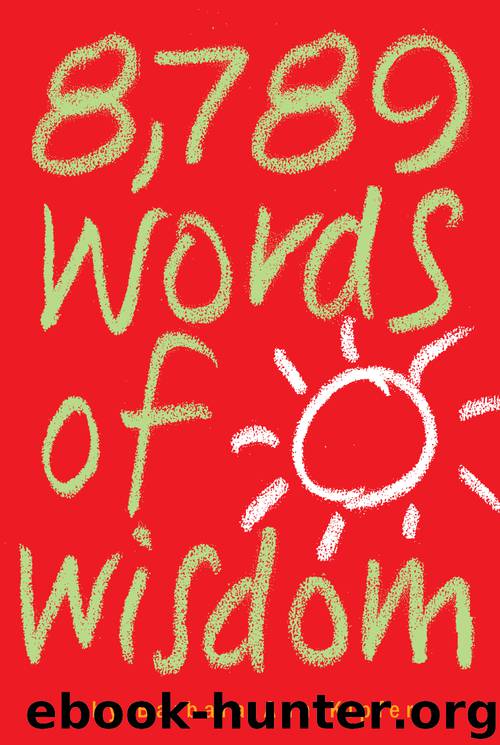 8,789 Words of Wisdom by Barbara Ann Kipfer