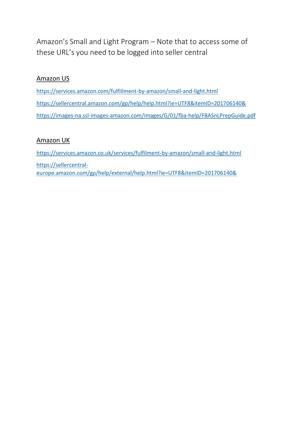 8.1 Amazons Small and Light Program.pdf by Julie Wilson