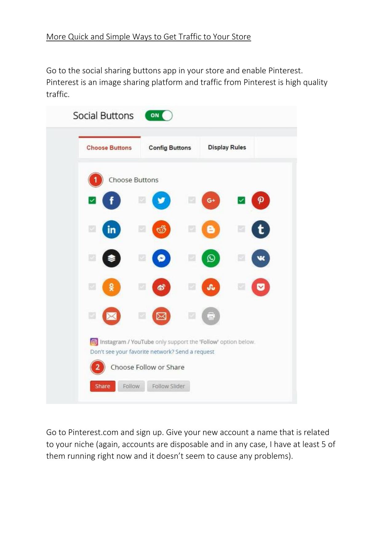 8.1 More Quick and Simple Ways to Get Traffic to Your Store.pdf by Julie Wilson