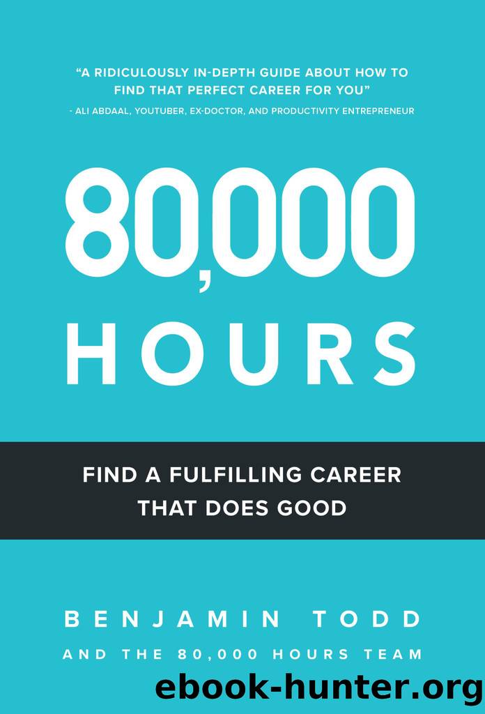 80,000 Hours by Benjamin Todd