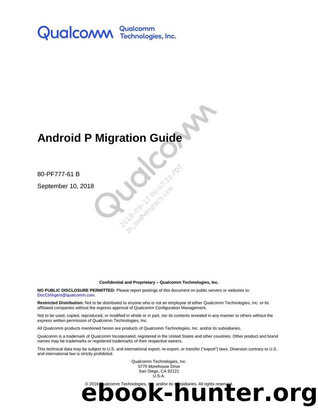 80-pf777-61 b android p migration guide by Unknown