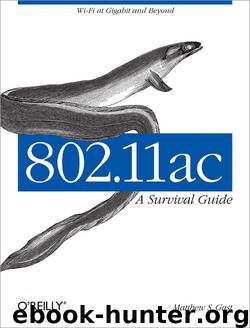 802.11ac: A Survival Guide by RachelHead & DavidFutato & RobertRomano & Rebecca Demarest & KarenMontgomery & Mike Loukides & Meghan Blanchette & Matthew Gast