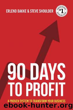 90 Days To Profit: A Proven System to Transform Your Business by Erlend Bakke & Steve Shoulder
