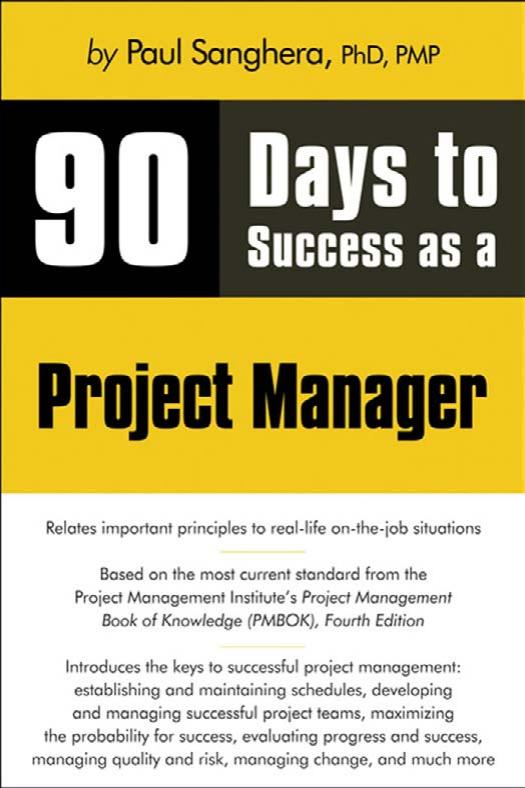 90 Days to Success as a Project Manager by Paul Sanghera