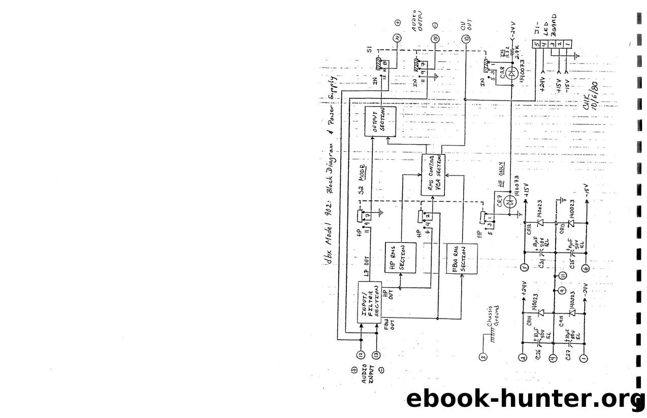 902 Block Diagram & Power Supply by Unknown