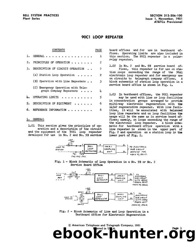 90C1 Loop Repeater by AT&&T