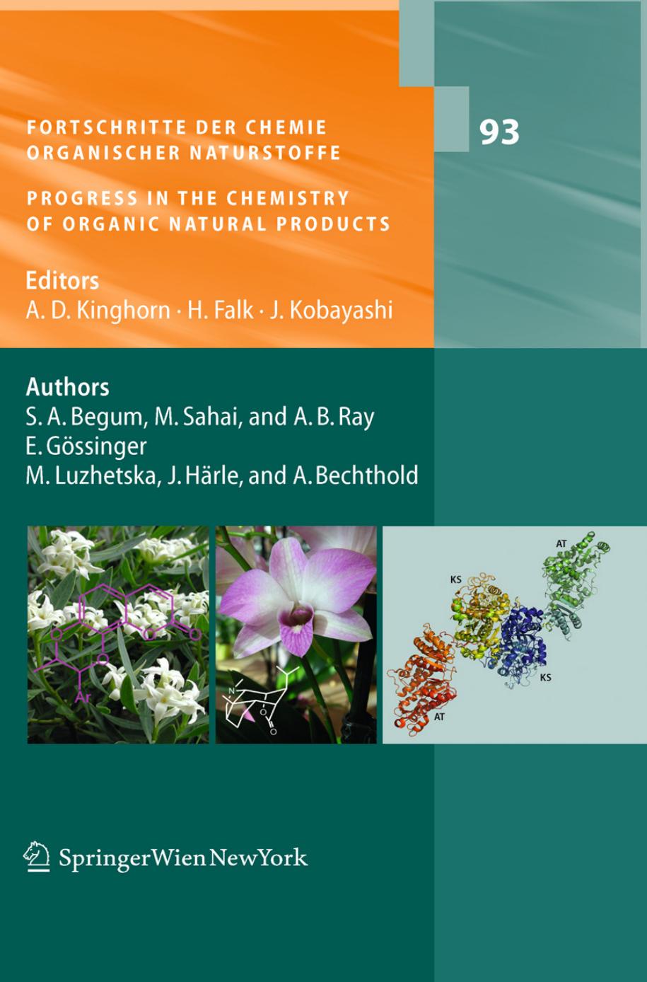 93.-Progress in the Chemistry of Organic Natural Products. by Unknown