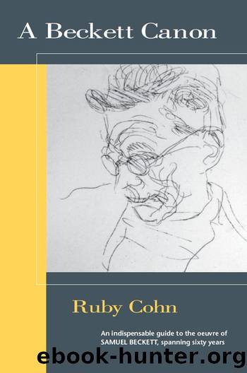 A Beckett Canon by Cohn Ruby;
