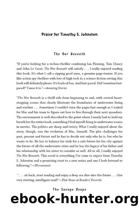 A Blanket of Steel by Timothy S Johnston