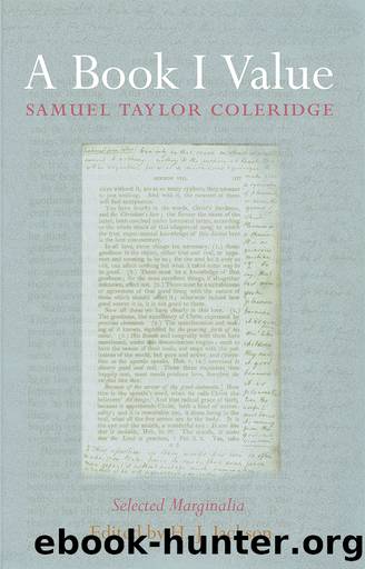 A Book I Value by Samuel Taylor Coleridge