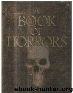 A Book of Horrors - [Anthology] by Edited by Stephen Jones