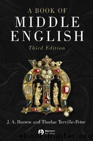 A Book of Middle English by Burrow J. A. & Turville-Petre Thorlac