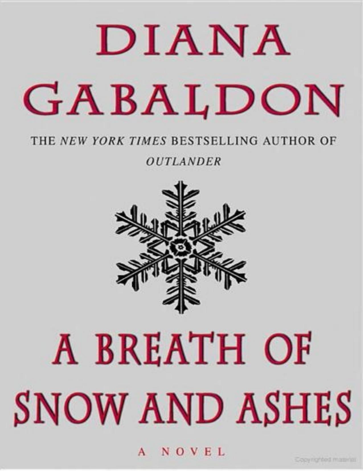 A Breath of Snow and Ashes 6 by Diana Gabaldon