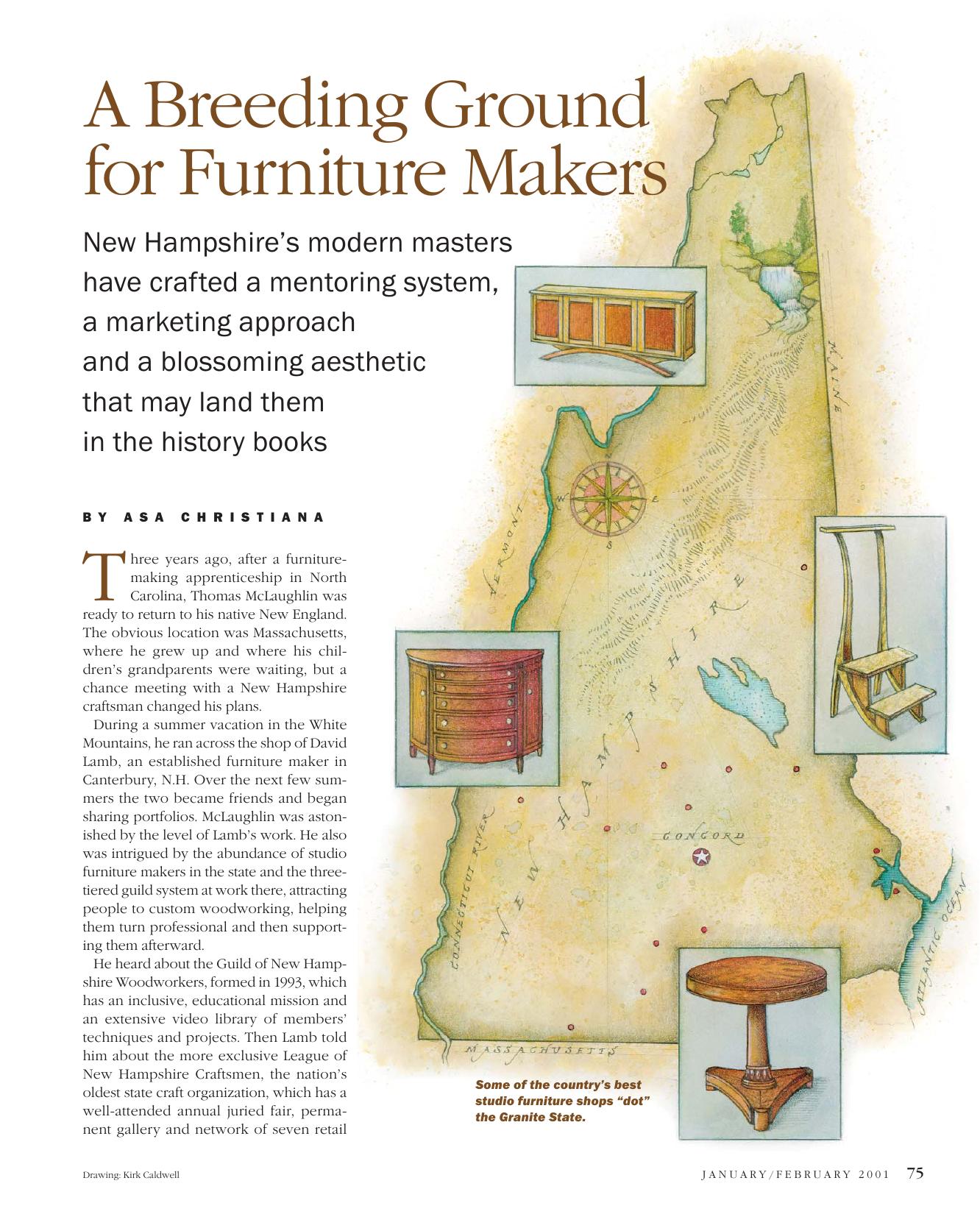 A Breeding Ground for Furniture Makers by Asa Christiana