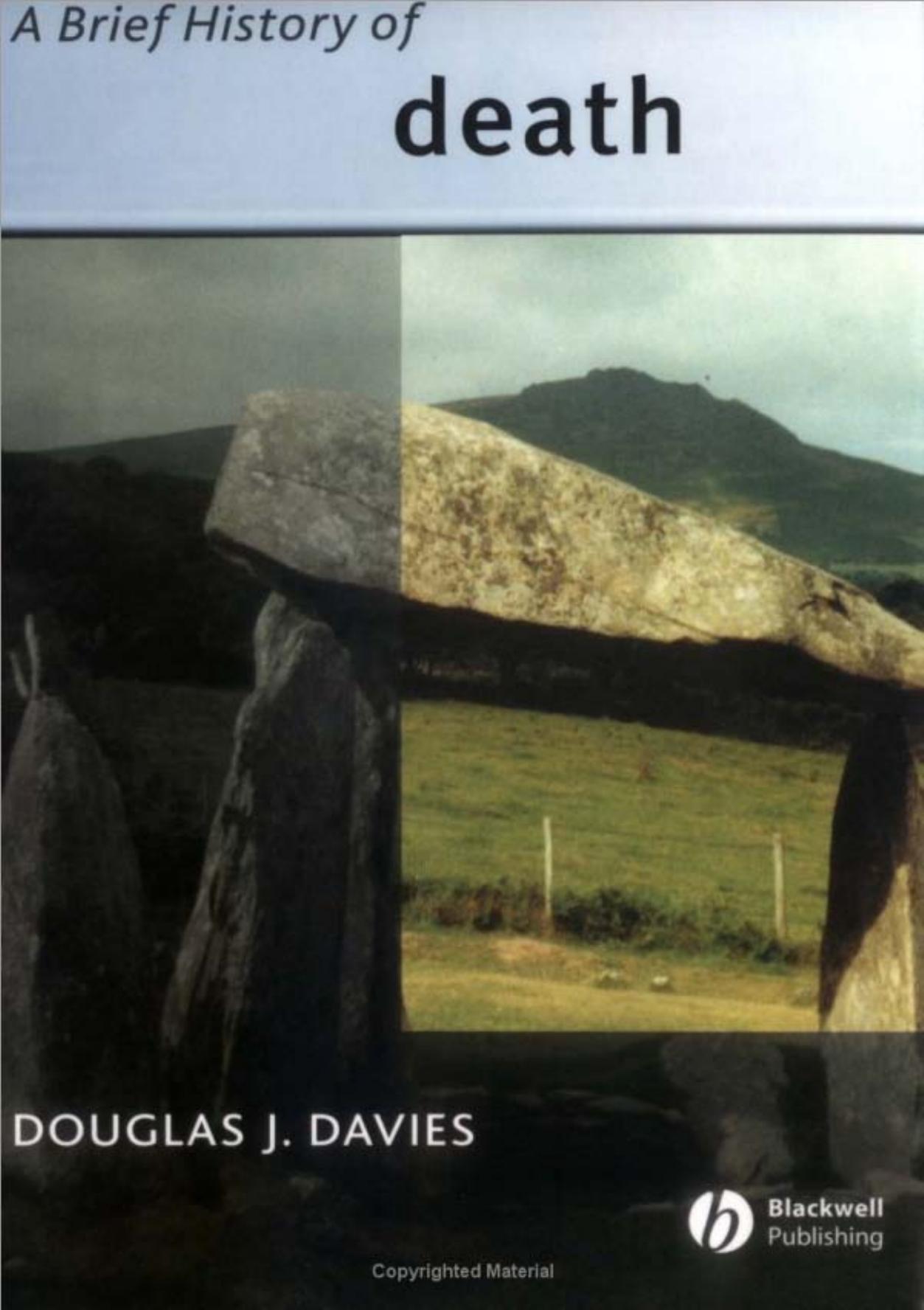 A Brief History of Death by Douglas Davies