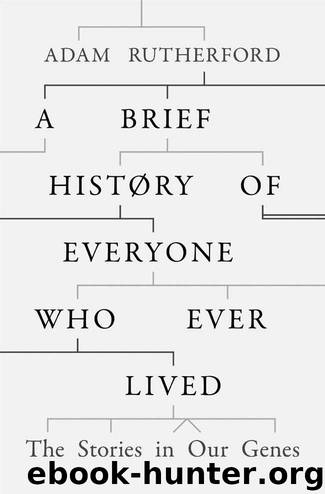 A Brief History of Everyone who Ever Lived: The Stories in Our Genes by Rutherford Adam