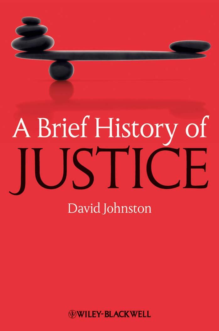A Brief History of Justice by Johnston & David