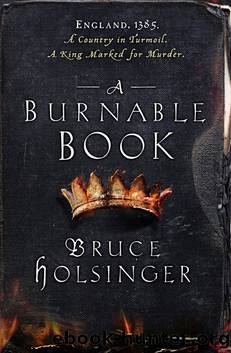 A Burnable Book A Novel by Bruce Holsinger