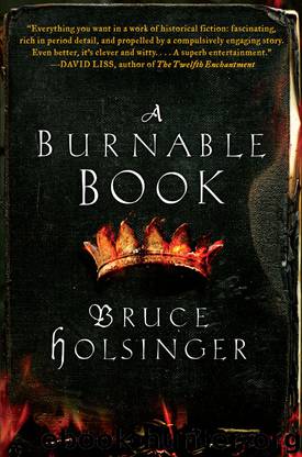 A Burnable Book by Bruce Holsinger