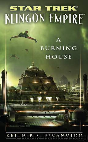 A Burning House by Keith R. A. Decandido