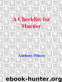 A Checklist for Murder by Anthony Flacco