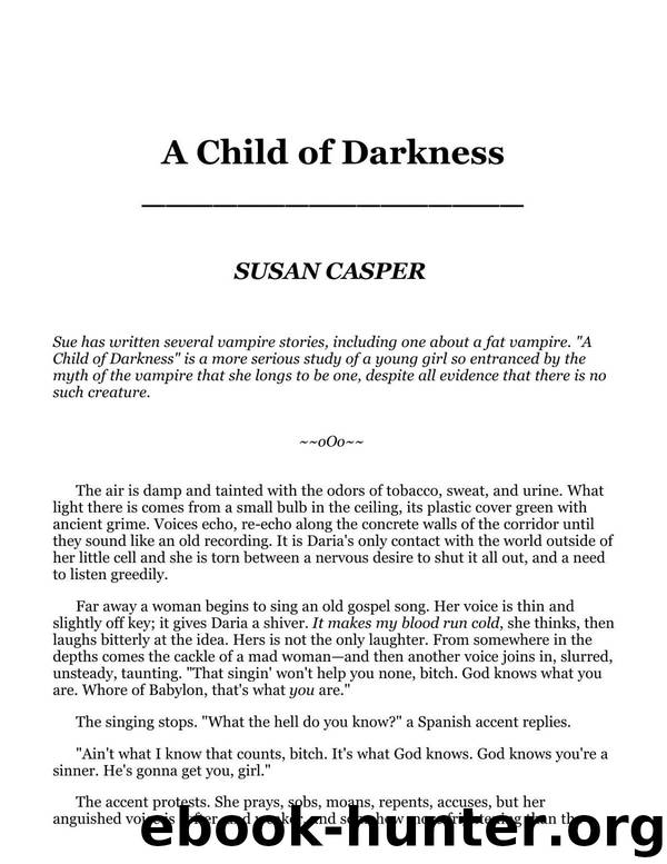 A Child of Darkness by Unknown