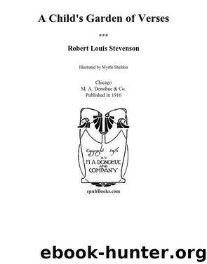 A Child's Garden of Verses by Robert Louis Stevenson