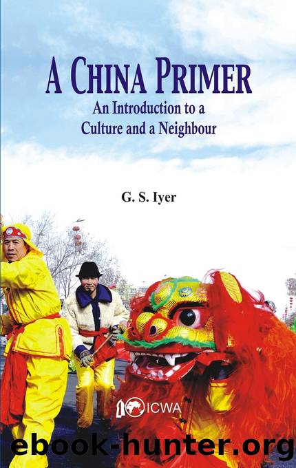 A China Primer: An Introduction to a Culture and a Neighbour by G S Iyer