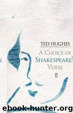 A Choice of Shakespeare's Verse by Ted Hughes
