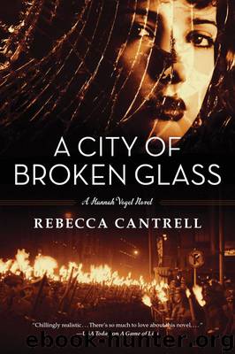A City of Broken Glass (Hannah Vogel) by Cantrell Rebecca