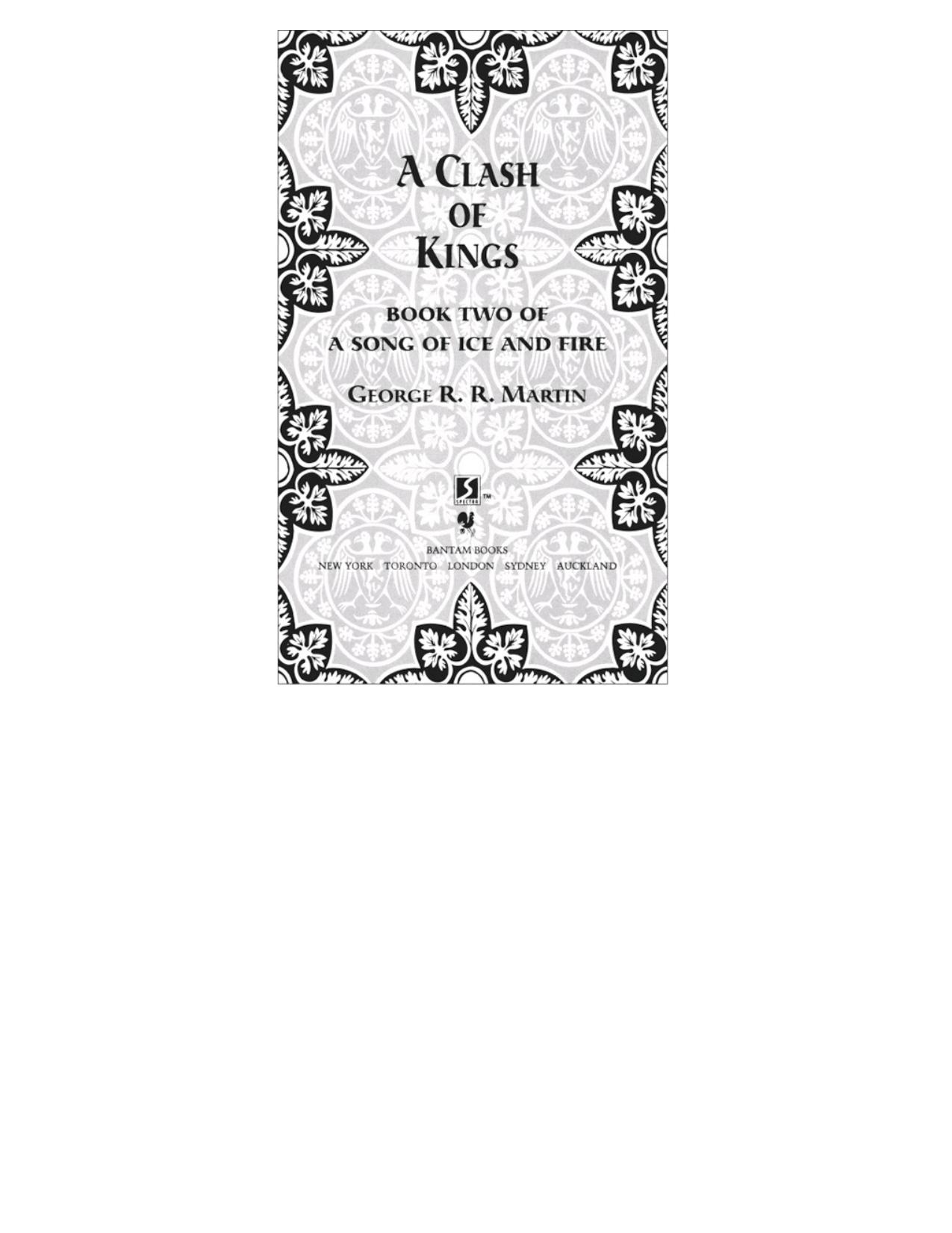 A Clash of Kings by George R. R. Martin