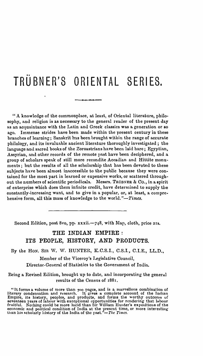 A Classical Dictionary of Hindu Mythology and Religion, Geography, History and Literature by John Dowson