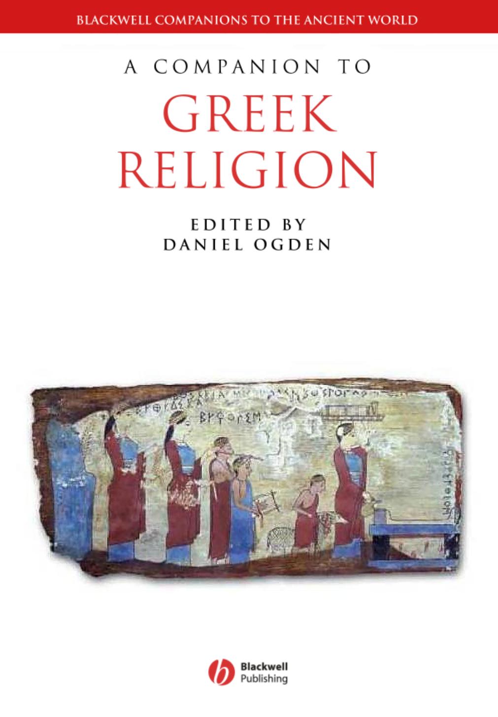 A Companion to Greek Religion by Daniel Ogden