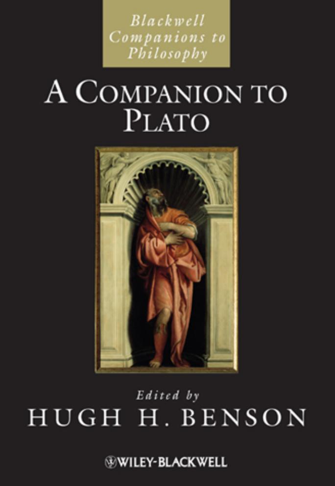 A Companion to Plato by Hugh H. Benson
