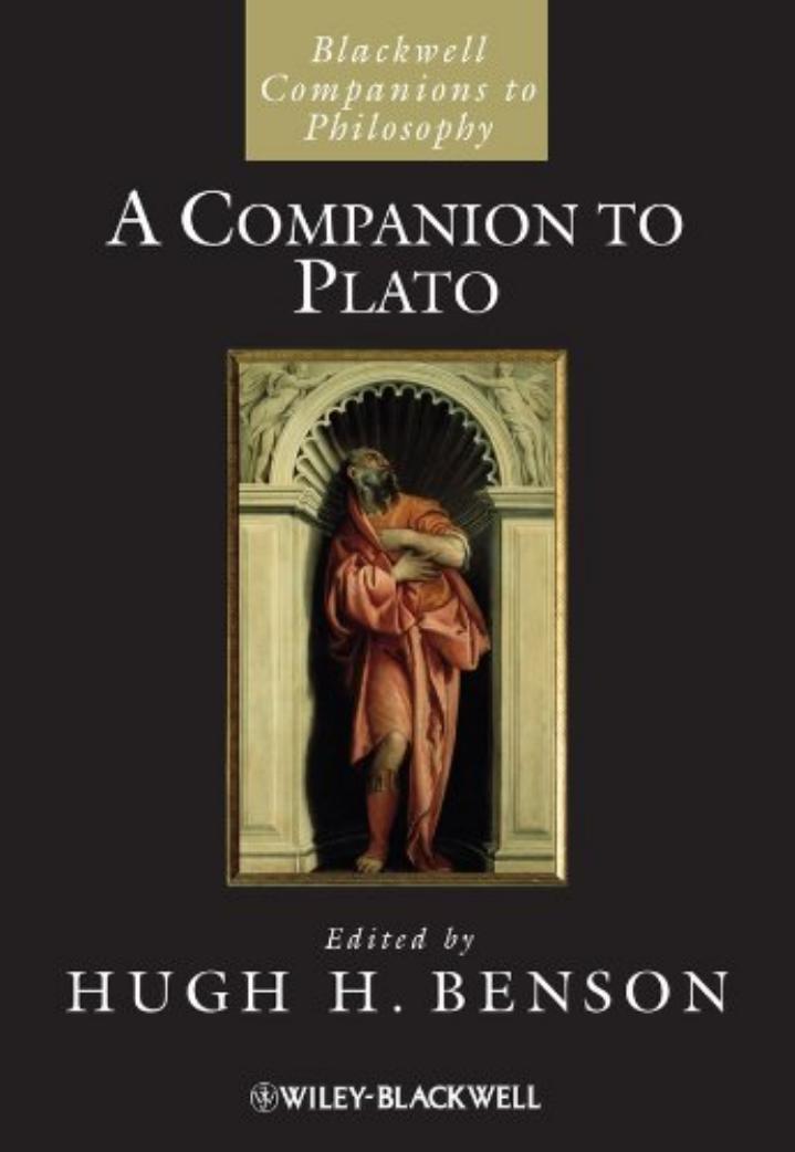 A Companion to Plato by Unknow