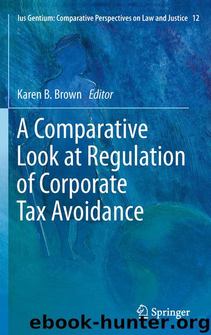 A Comparative Look at Regulation of Corporate Tax Avoidance by Karen B. B. Brown