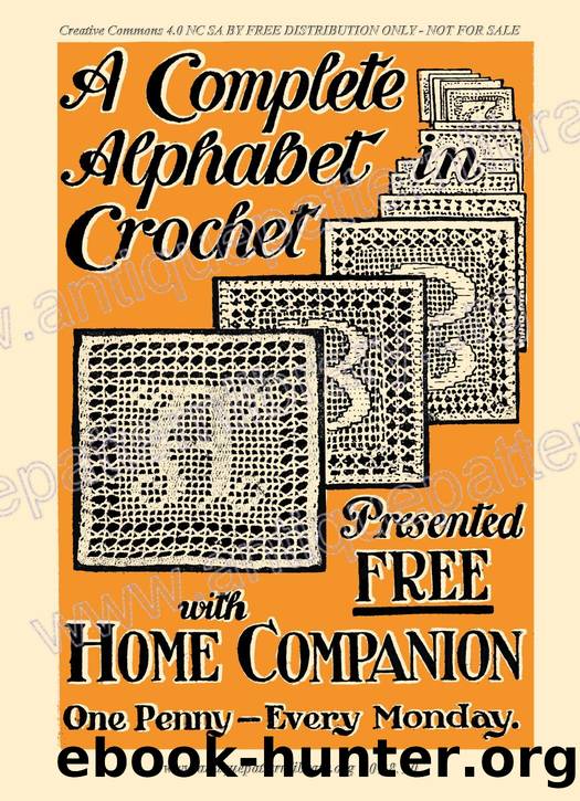 A Complete Alphabet in Crochet by Home Companion