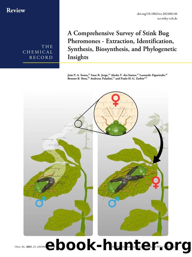 A Comprehensive Survey of Stink Bug Pheromones â Extraction, Identification, Synthesis, Biosynthesis, and Phylogenetic Insights by Unknown