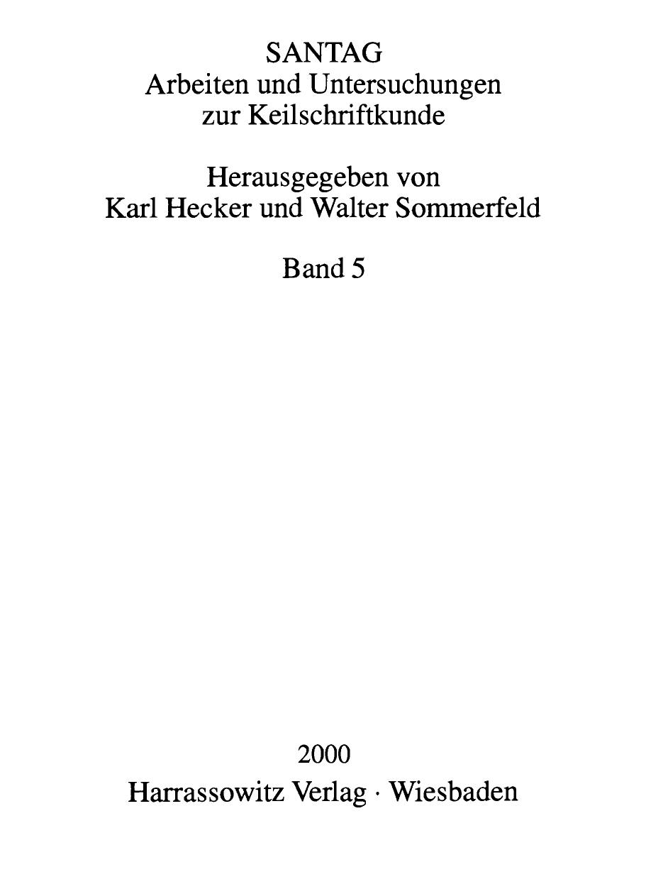 A Concise Dictionary of Akkadian by Unknown