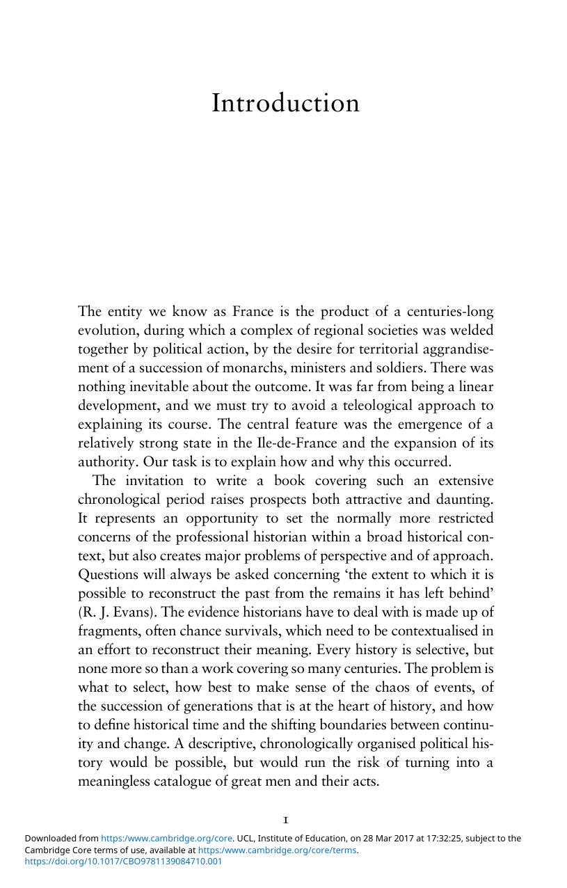 A Concise History of France by Roger Price