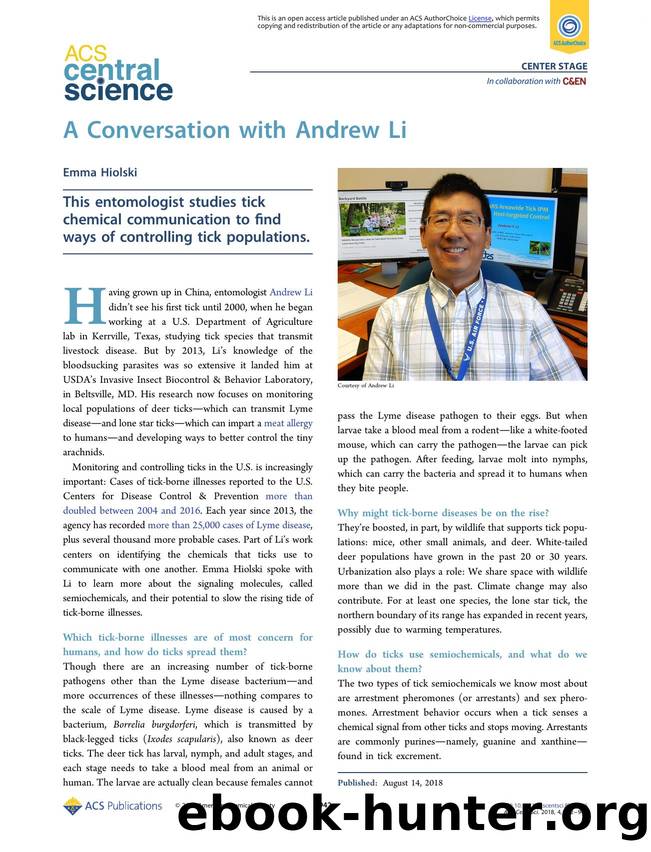 A Conversation with Andrew Li by Emma Hiolski