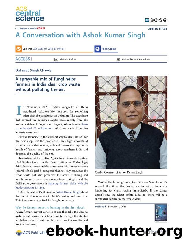 A Conversation with Ashok Kumar Singh by Dalmeet Singh Chawla